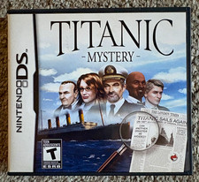Titanic Mystery Nintendo DS With Box and Manual