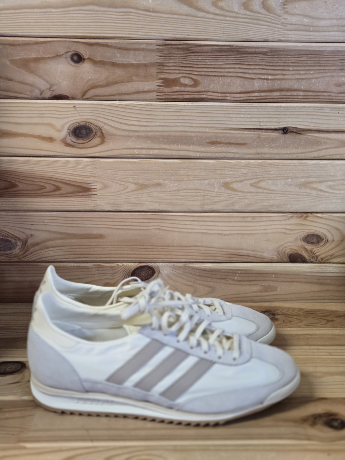 Size 8 - Adidas Women’s SL72 OG Originals Beige/Taupe JH7394 thumbnail 4