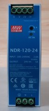 Mean Well NDR-120-24 120W Single Output Industrial DIN RAIL