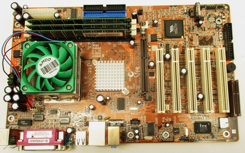 Vintage 2003 SKŁADNIA SV400 AMD Socket 462, z procesorem, ram, zestawem płyt głównych, przetestowane - Zdjęcie 3 z 12