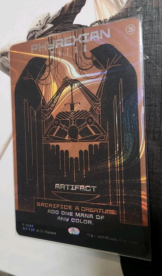 Phyrexian Altar Halo Foil Encyclopedia Of Magic MTG 0043 - Image 3 of 3