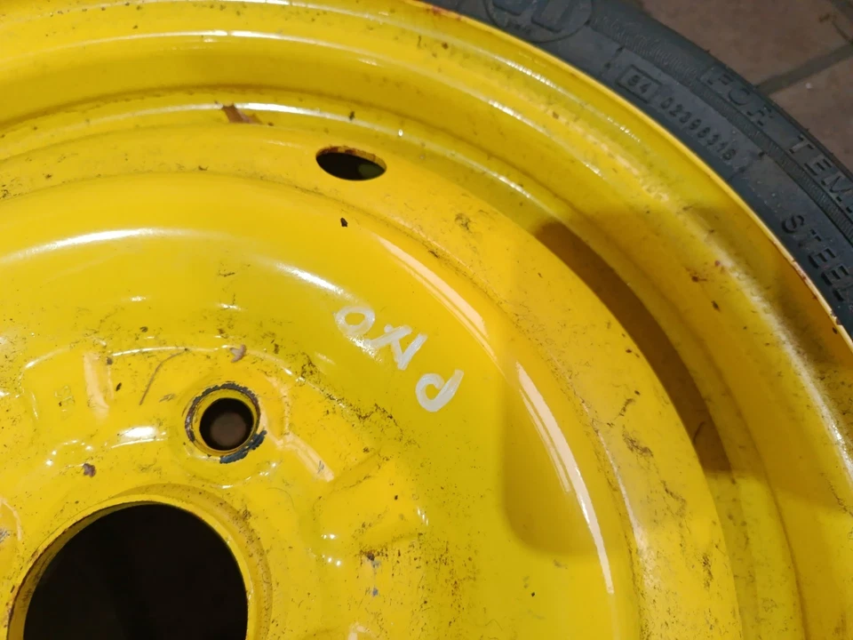 Nissan Pixo UA0 Notrad Ersatzrad Reserverad 4Tx14/ 54AR4 T115/70R14 88M Original - Bild 3 von 4