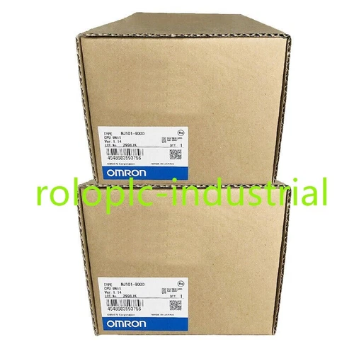 NJ101-9000 New in Omron Sealed Box Module