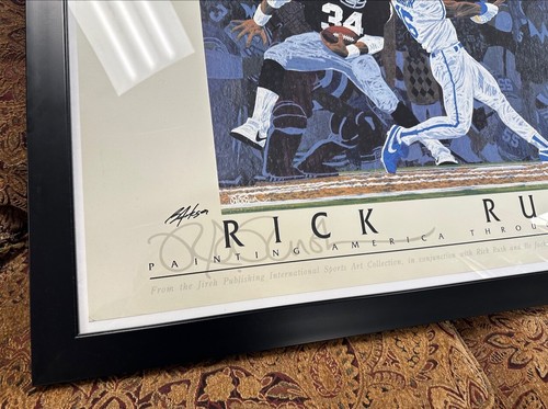 Bo Jackson Rick Rush Season After Season Signed Autographed Lithograph Serigraph - Picture 4 of 7