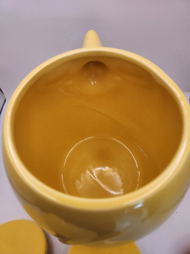 1970's McCoy Sunshine Yellow Mouse Cookie Jar - Picture 4 of 5