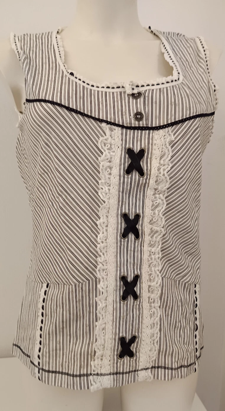 BIBA Top Size L Top White