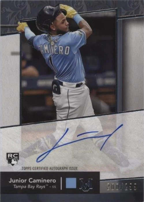 2024 Topps Museum Collection - Junior Caminero #AA-JC for sale | eBay