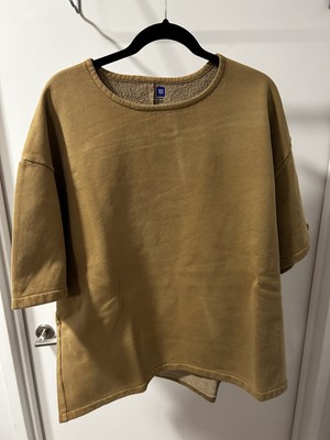 YZY x Gap Unreleased Yeezy Fleece Yoke Tee Bronze Sz: Medium
