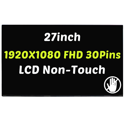 New 27in LED LCD Display FHD 30Pins Non-Touch for HP 27-C 27-CB0000D 27-CB0001LA