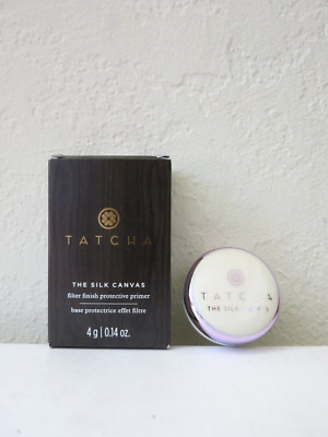 NIB TATCHA The Silk Canvas Filter Finish Protective Primer Travel Mini ...