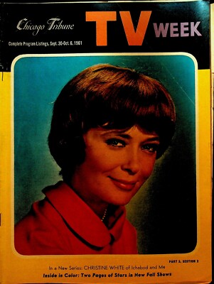 Chicago Tribune TV Week Magazine September 30 1961 Mr Ed Christine White