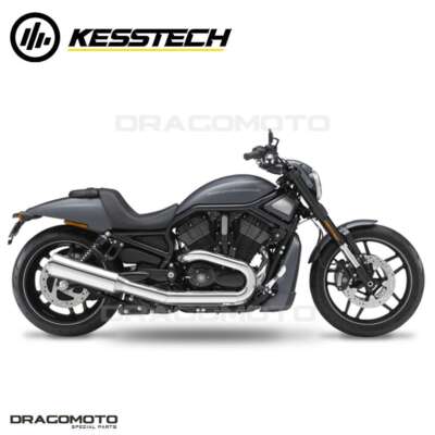 Harley VRSCD 1130 Night Rod 2006-2007 Exhaust KESSTECH Chrome 6867-741N
