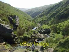 Photo 6x4 Steep-sided valley of the Ogwr Fach Clydach Vale  c2008