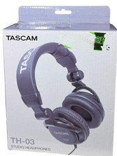 Tascam TH-03 Closed Back Headphone Black 