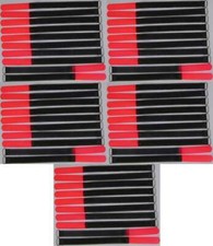 50x Hook and Loop Cable Ties Eyelet 300 x 20 mm Neon Red SO Cable Ties Hook and Loop Cable Hook and Loop
