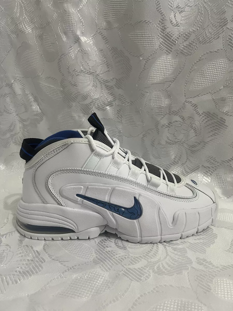 NIKE AIR MAX PENNY 1 8.5 WHITE VARSITY ROYAL ORLANDO DV0684 100 FLIGHT FORCE TN
