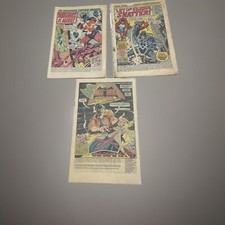 Comic Lot (3) First Appearance/Minor Key Issues NO COVERS. See Pictures.