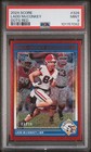 2024 Panini Score Football Dots Red Ladd McConkey #328 PSA 9
