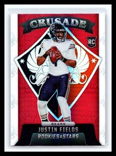 2021 Panini Rookies & Stars - Crusade Red Wave Prizm # CR-23 Justin Fields (RC)