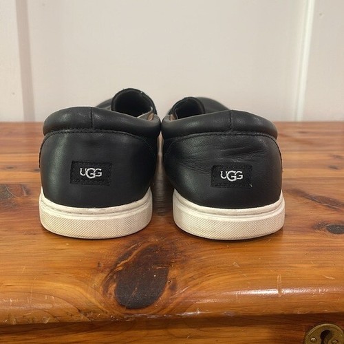 UGG Alameda Leather Slip-On Sneakers 10 - Picture 5 of 8