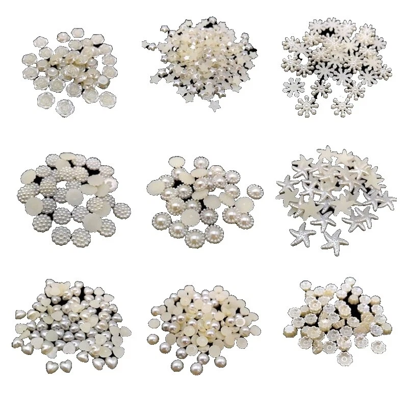 Contas para montagem de bijuterias e Flor de Pérola Pérola