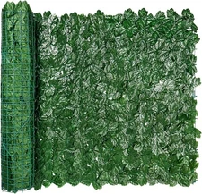 iCover Artificial Ivy Privacy Screen for Fence,Green Maple Leafs for Garden