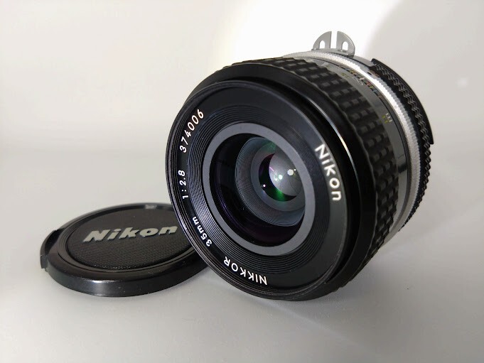 NEAR MINT] Nikon Ai Nikkor 35mm F/2.8 AI Wide Angle MF Lens F
