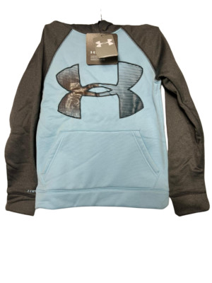 Under armour Jungen 'Storm Armour Vlies Jumbo Großes Logo Kapuzenpullover - XS