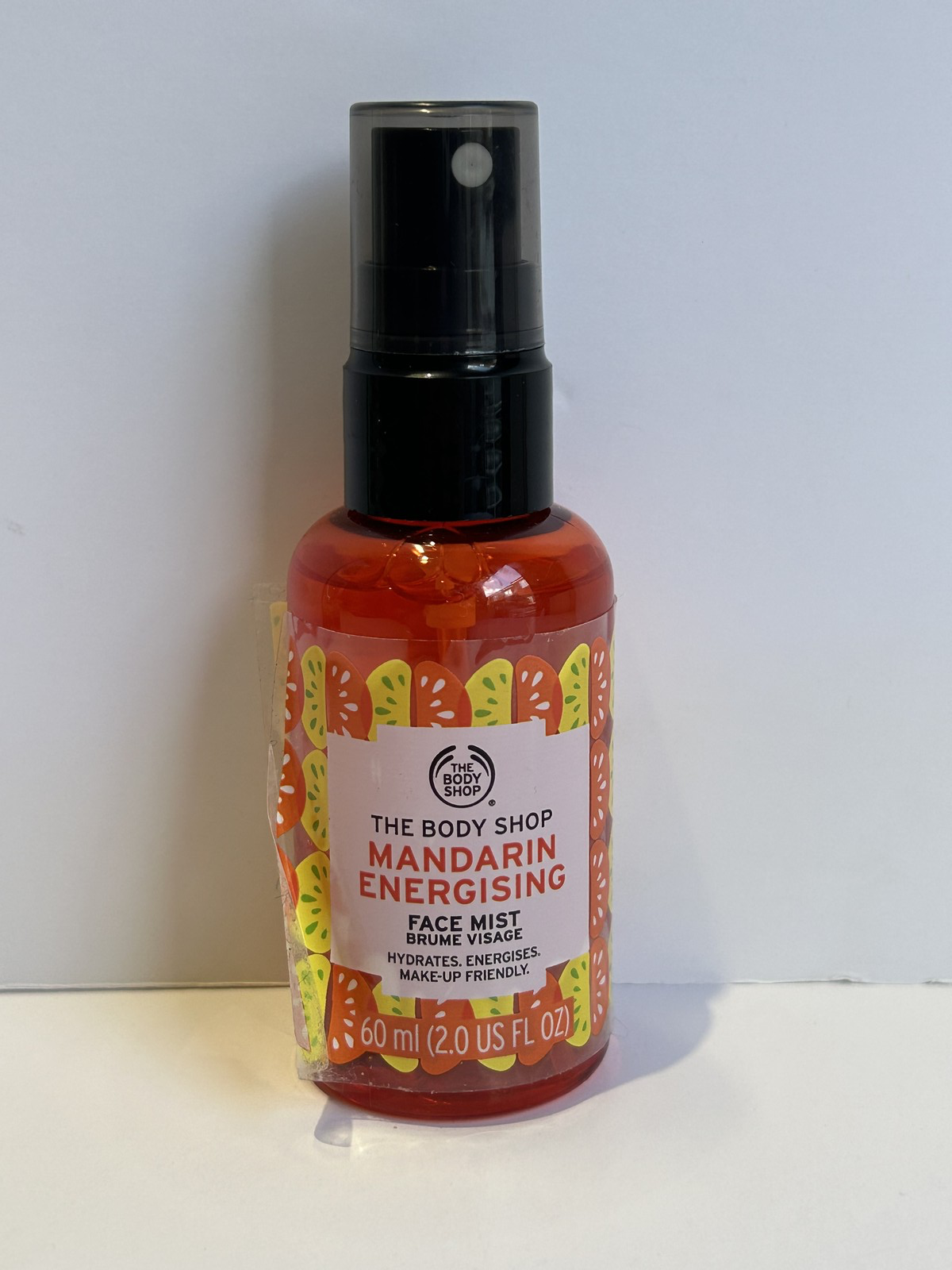 Body Shop Mandarin Face Mist 60ml Hydrating Facial Spray Discontinued