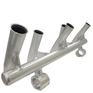 galaxy 5 fishing rod pole holder / mount bracket for boat
