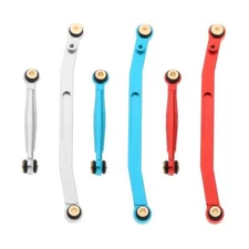 CNC Aliuminum Alloy Steering Rod Links for Axial SCX24 AXI00002 AXI00001