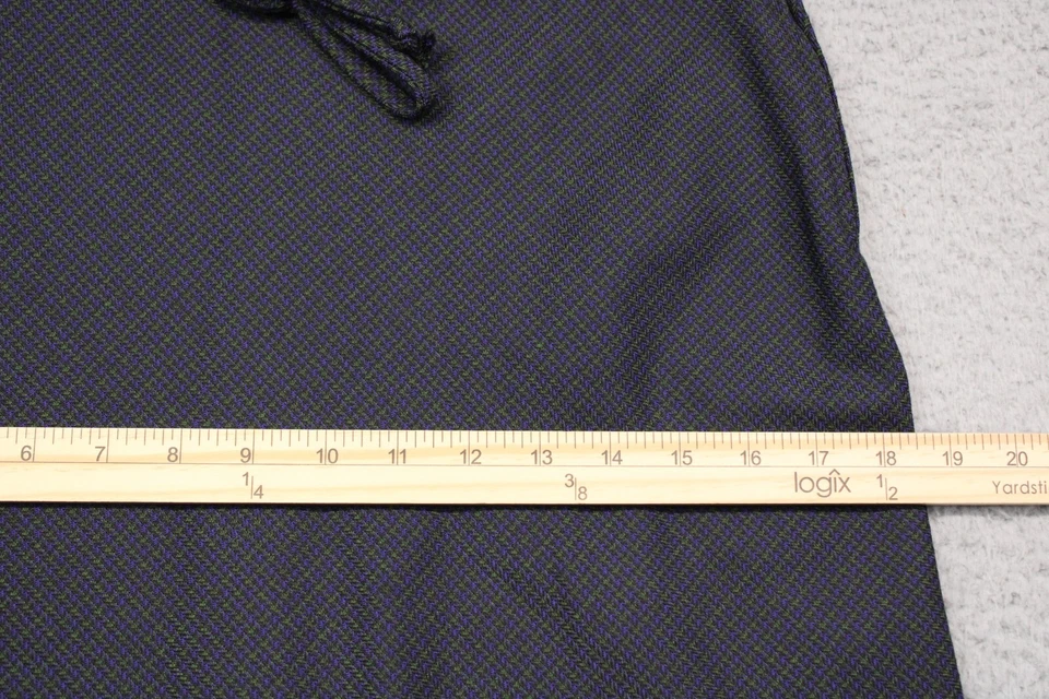 Falda Versalles Mujer 8 P Azul Verde Diamante Línea A Corbata Cinturón Carrera Informal EE. UU. Foto 4 de 4