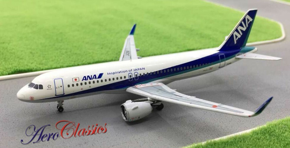 Aeroclassics ACJA211A ANA All Nippon Airbus A320neo JA211A Diecast  
