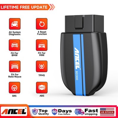 ANCEL BD300 For BMW Bluetooth All System OBD2 Scanner Car Diagnostic Scan Tool