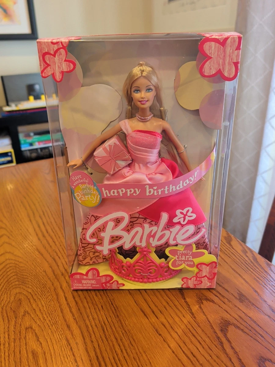 Mattel Barbie 2004 Year Manufactured Happy Birthday Barbie Dolls Mattel Barbie 2004 Year Manufactured Happy Birthday Barbie Dolls