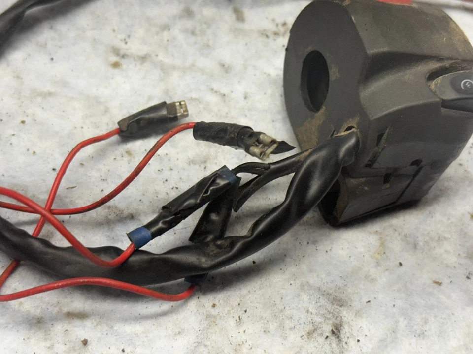 Interruptor de parada de arranque Kawasaki ZG1000 2001 Concours interruptor de apagado controles OEM ZG 1000 Foto 3 de 4