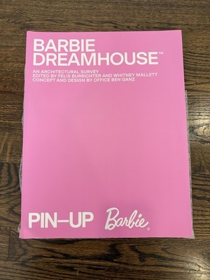 ** DEFECTS ** Barbie Dreamhouse PIN-UP Book  X/200 Mattel Collector's Pink