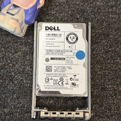 Dell 1.2TB 2.5'' SAS Internal Hard Disk Drive (0B28470) with tray