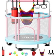 Kindertrampolin 140cm rund mit