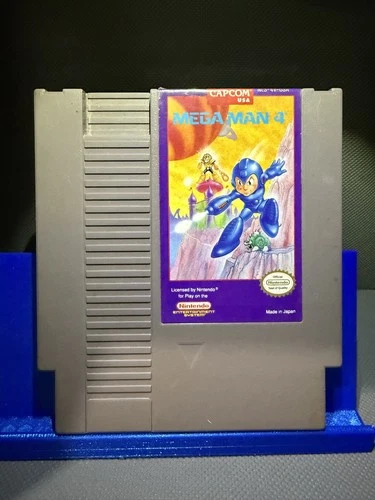 Mega Man 4 NES Nintendo Entertainment System Game Cartridge w/ Dust Sleeve