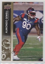 2022 Upper Deck CFL Gold Almondo Sewell #29 r6v