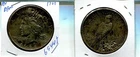 1921 P PEACE SILVER DOLLAR AU DAMAGED 6944T
