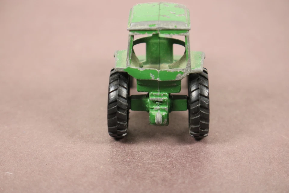 Vintage Ertl Metal Green Farm Tractor 1:64 LQQK - Image 4 of 4