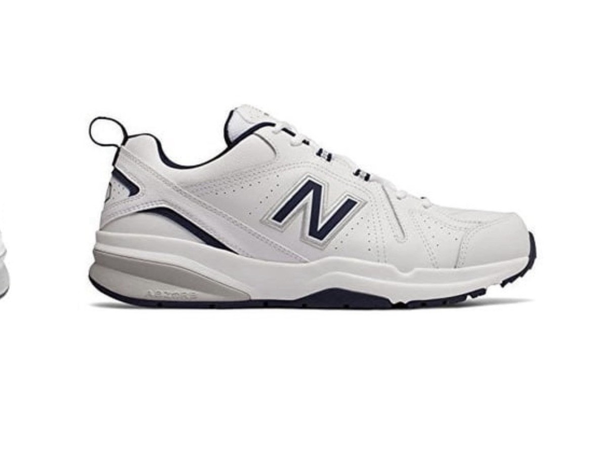 Size 13 - New Balance 608v5 White Navy for sale online | eBay display picture 2
