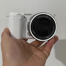 Sony Alpha ZVE10 4K Mirrorless Interchangeable Lens 16-50mm w/Battery Tested