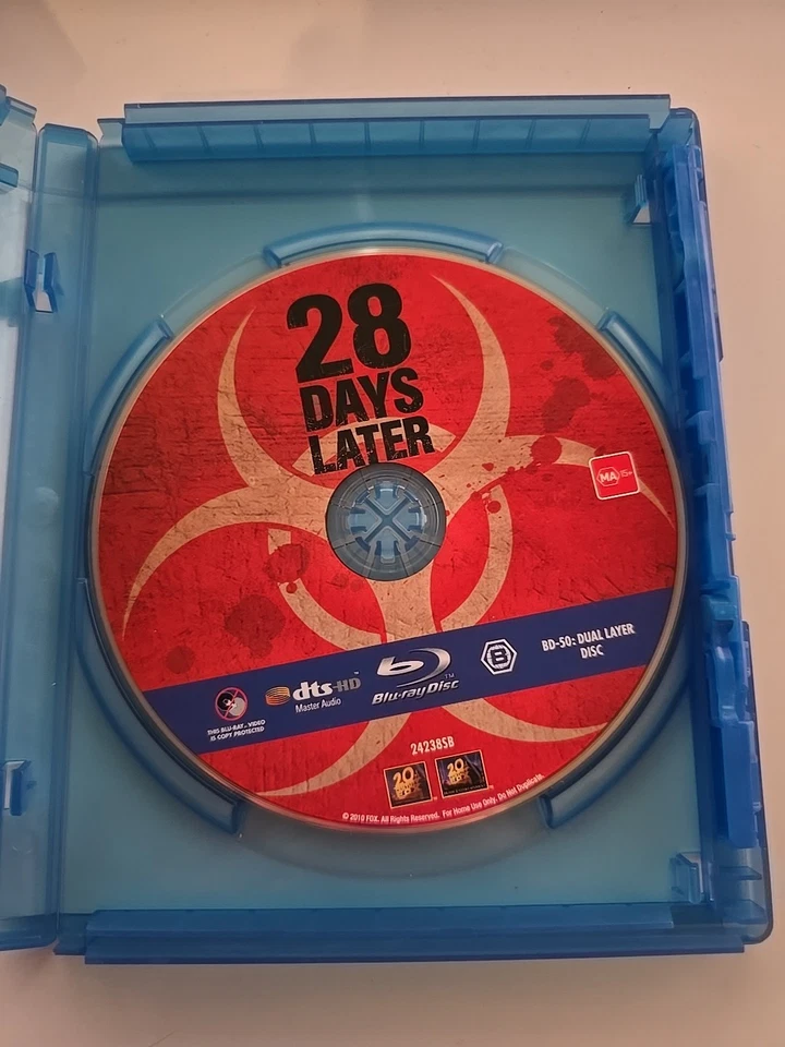28 Days Later Blu-Ray Aus release (Region B) Cillian Murphy, Danny Boyle - image 3 of 3