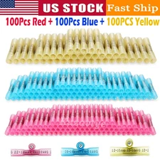 500/400x Waterproof Heat Shrink Butt Splice Wire Connectors Crimp Terminals Kits