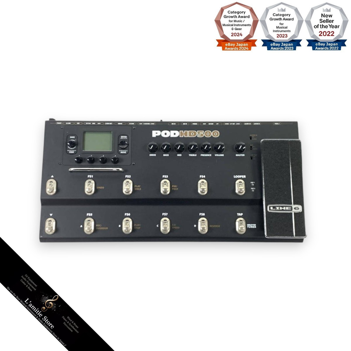 LINE6 POD HD500 ギターエフェクター Line 6 POD HD500 Guitar Multi-Effects Processor for sale online | eBay