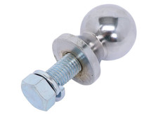 2 Hitch Ball With Internal Thread - 34 Diameter X 2 Long Shank - Chrome - 3. 2 Hitch Ball With Internal Thread - 34 Diameter X 2 Long Shank - Chrome - 3.