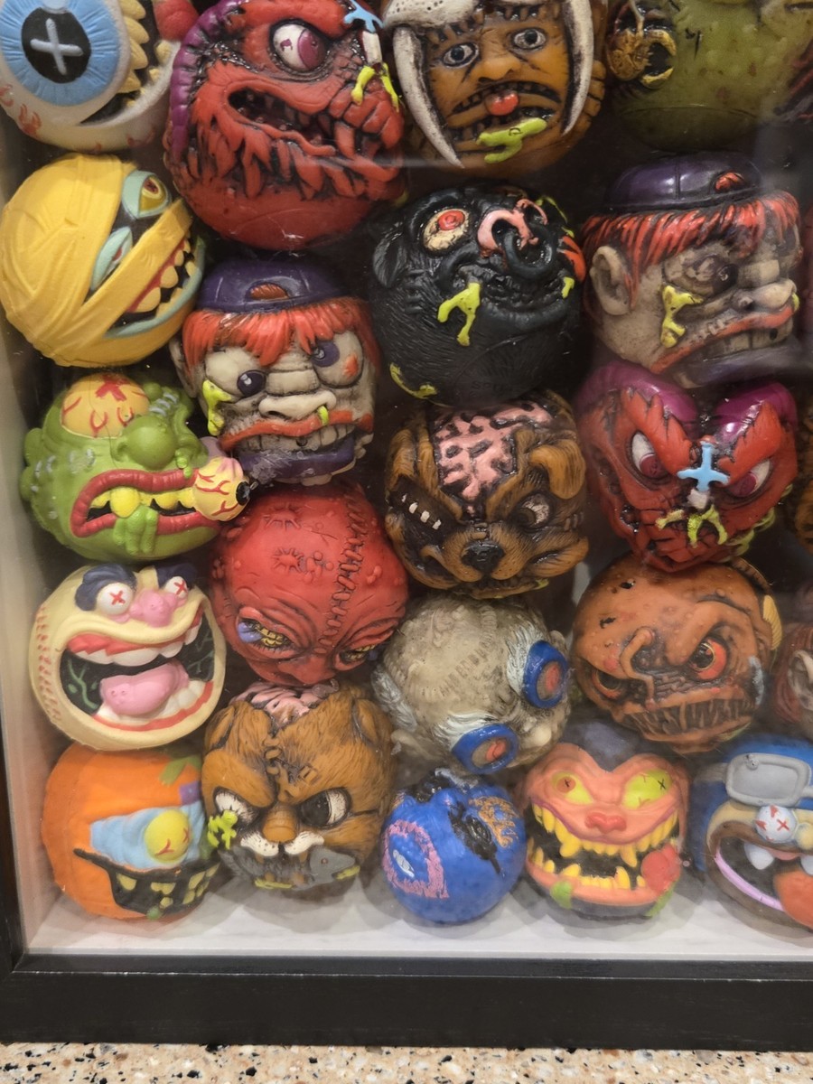 Madballs !!! 35 Mini Official MADBALLS !!! In Shadow Box !!! | eBay